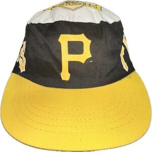 90's Vintage MLB Pittsburgh Pirates Baseball Painters Cap Hat USA Made